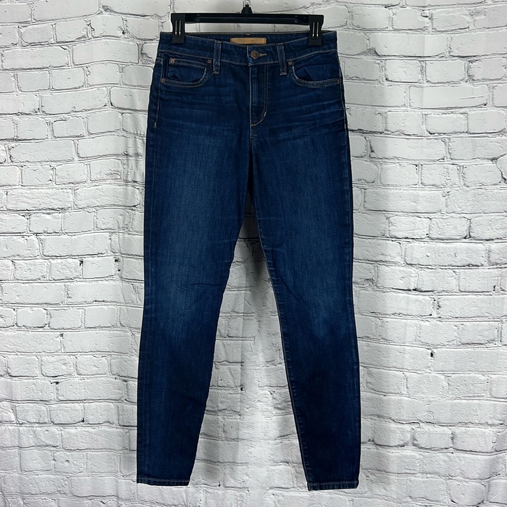 2/$35 Joe’s Jeans The Icon mid rise skinny ankle denim blue size 26